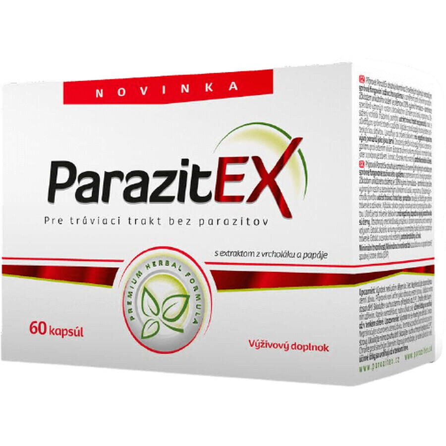 ParazitEx Parasitenmittel, 60 Kapseln