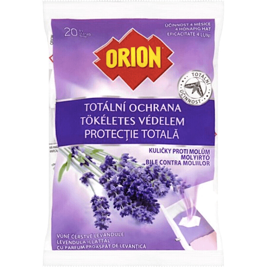Orion Fragance Lavender Moth Balls 20 pieces