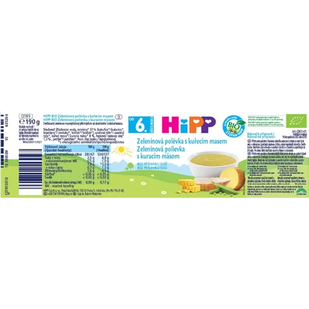 HiPP Bio-Gemüsesuppe mit Huhn 190 g