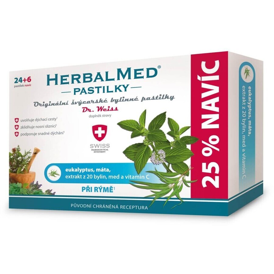 HerbalMed verkoudheidslotion 30 stuks