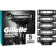 Gillette Mach3 Charcoal replacement shaving heads for men 5 pcs