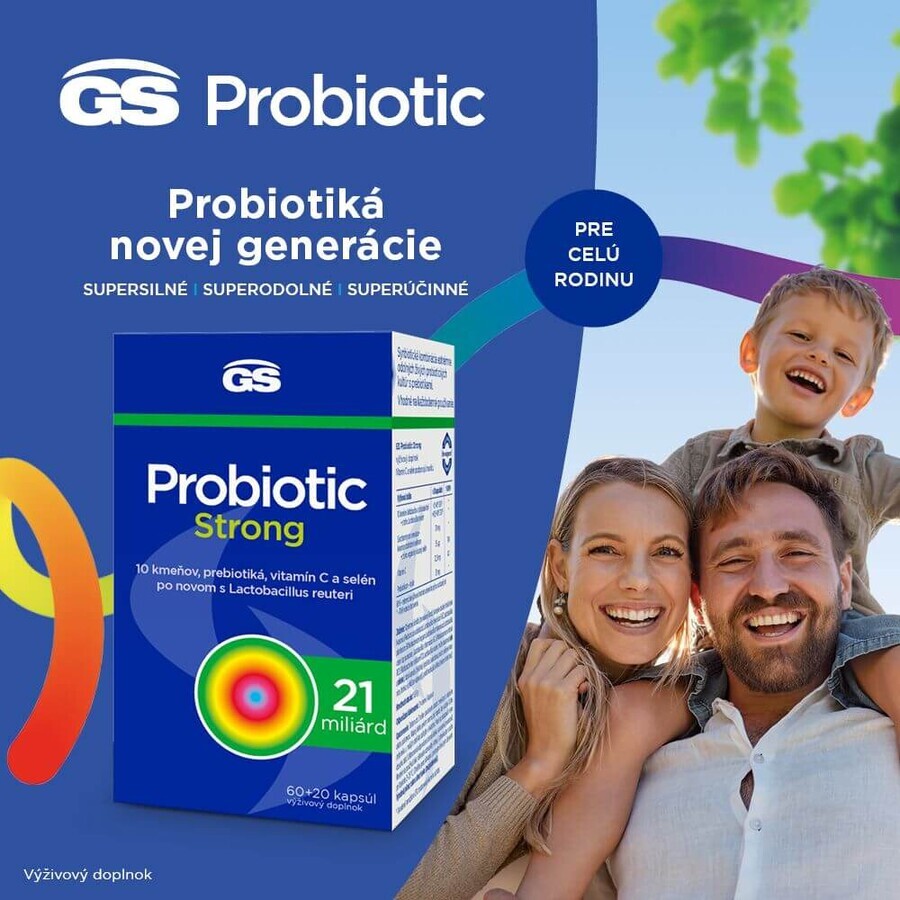 GS GS Probiotic Strong 80 gélules