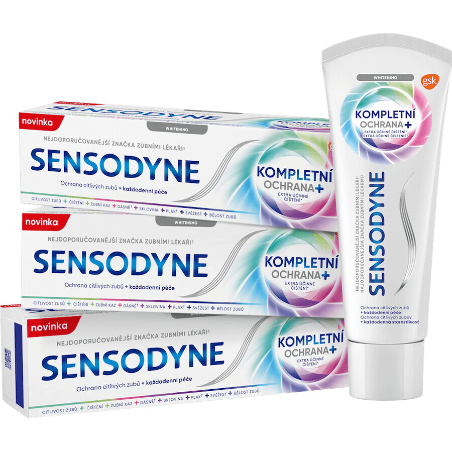 Complete Protection Whitening Toothpaste 3 x 75 ml