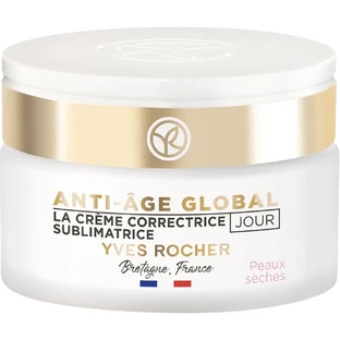 Yves Rocher Daily revitalising Anti-Falten revitalisierendes Anti-Age Global für trockene Haut 50 ml