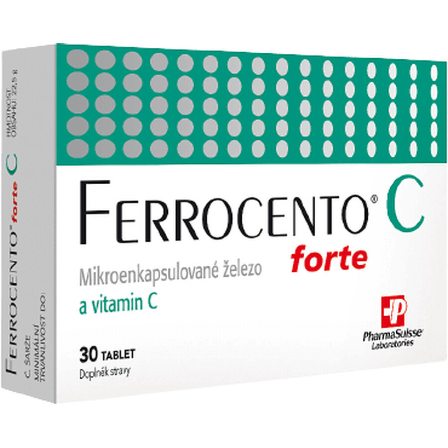 FERROCENTO forte C 30 comprimidos