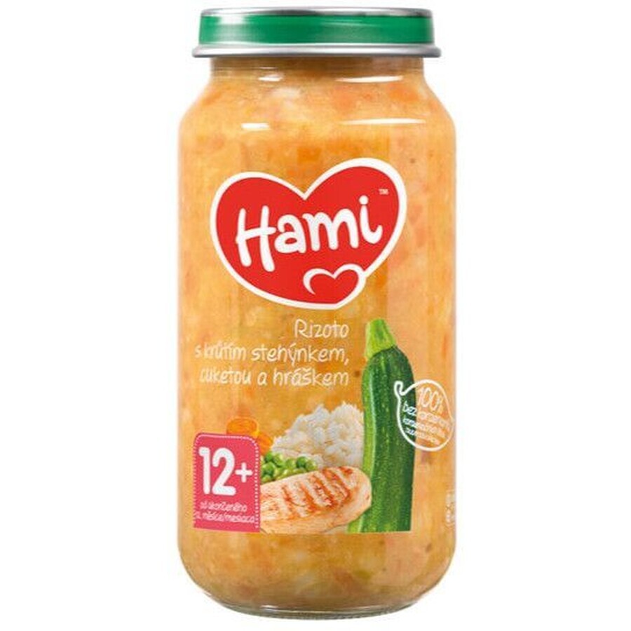 Hami Rizzotto cu picior de curcan, dovlecei și mazăre 250 g