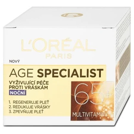 L'Oréal Paris Age Specialist 65+ Crema de Noche 50 ml