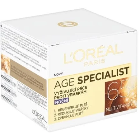 L'Oréal Paris Age Specialist 65+ Crema de Noche 50 ml