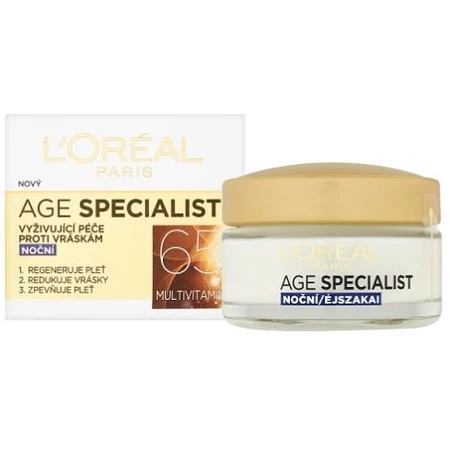 L'Oréal Paris Age Specialist 65+ Crema de Noche 50 ml