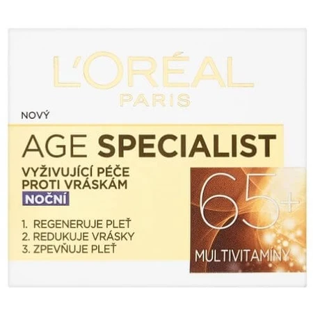 L'Oréal Paris Age Specialist 65+ Crema de Noche 50 ml