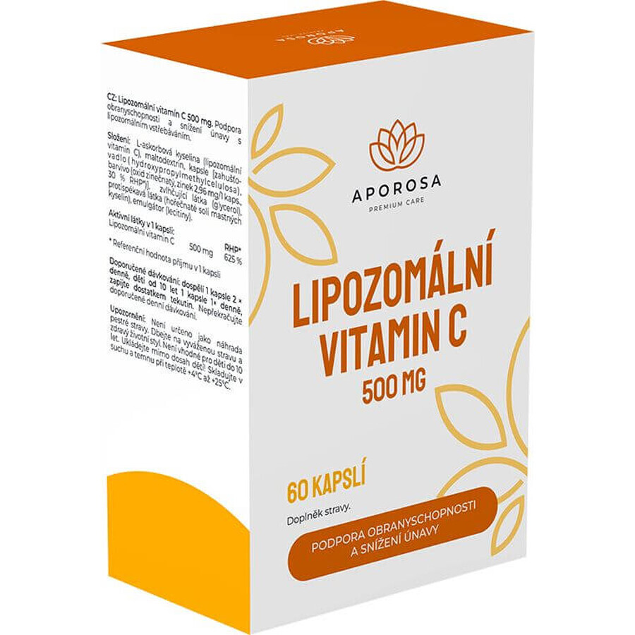 Vitamina C liposomiale Aporosa 500 mg 60 capsule rigide