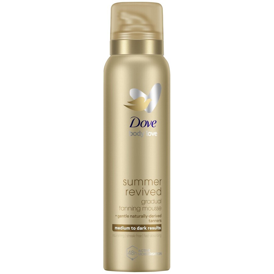 Dove Summer revived Self-tanning body foam Medium to dark 150 ml