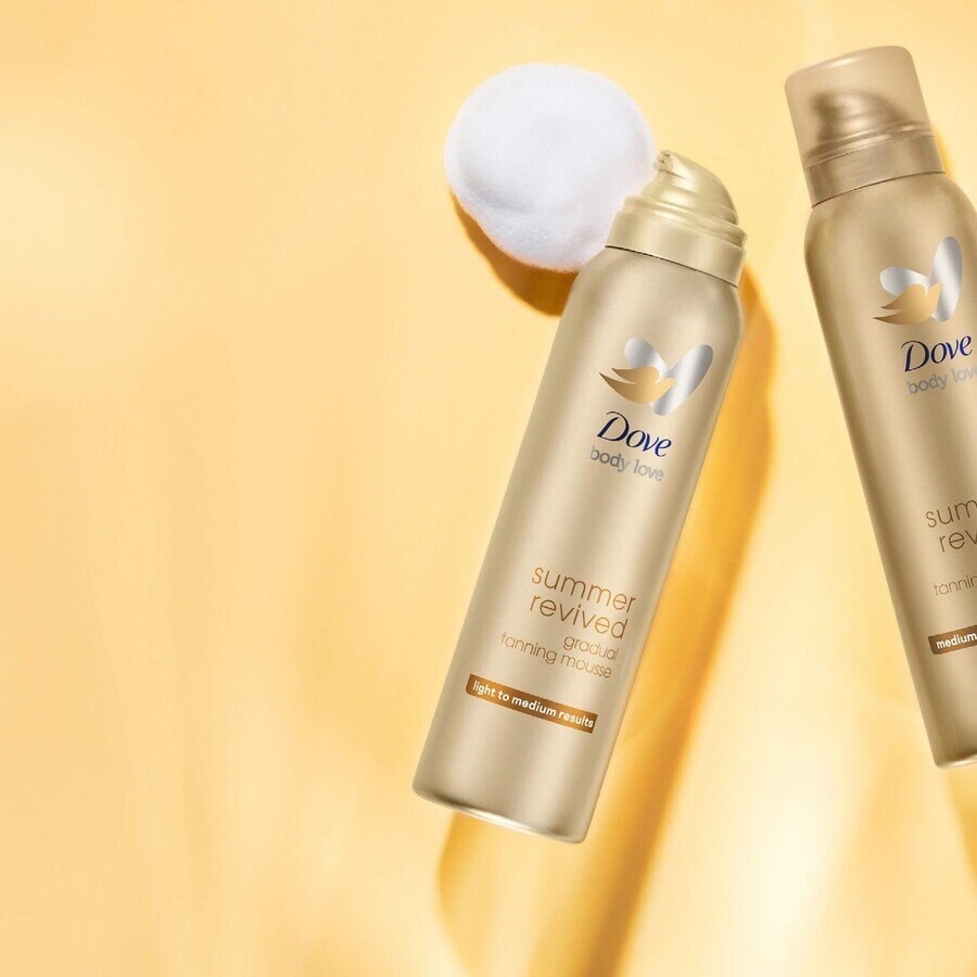 Dove Summer revived Self-tanning body foam Medium to dark 150 ml