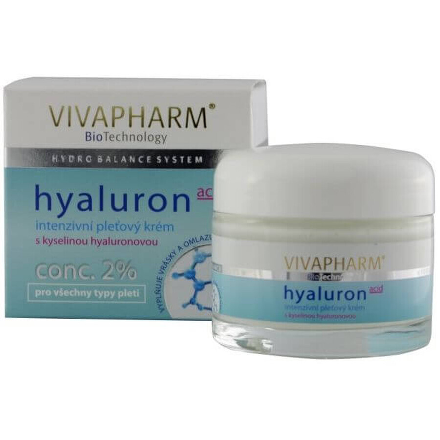 Buy Vivapharm Intensive Skin Cream with Hyaluronic Acid 50 ml Vivapharm Intensive Skin Cream with Hyaluronic Acid 50 ml