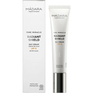 Mádara Crema de Día Protectora SPF 15 Time Miracle (Crema de Día Escudo Radiante SPF 15) 40 ml