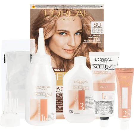 L'Oréal Paris Excellence Universal Nudes Excellence 8U Dauerhafte Haarfarbe