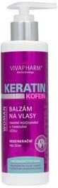 Vivapharm Balsam de păr Keratin cu cafeină pentru femei 200 ml