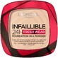 L&#39;Or&#233;al Paris Polvos de Maquillaje Infalibles 24H Fresh Wear 020 Marfil 9 g