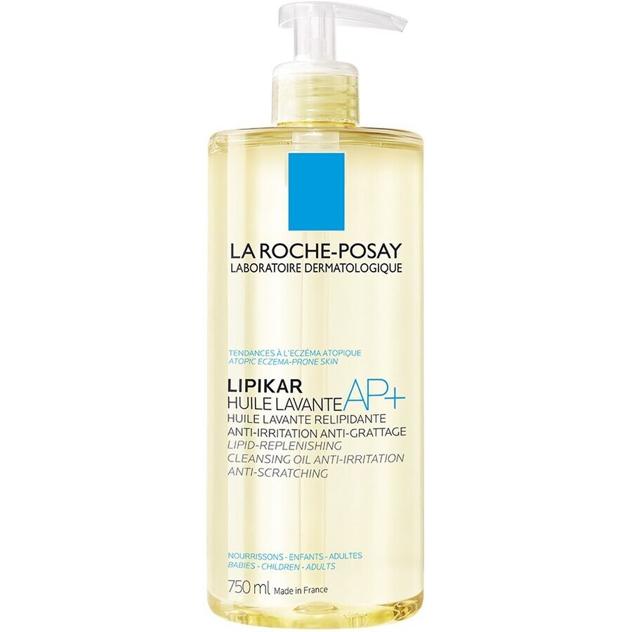 Cumpără La Roche-Posay Lipikar AP+ Ulei de curățare relipidant 750 ml La Roche-Posay Lipikar AP+ Ulei de curățare relipidant 750 ml