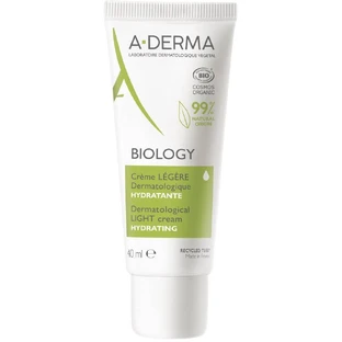 A-Derma BIOLOGY Crema hidratante nutritiva dermatológica 40 ml