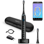 Concept Perfect Smile ZK5001 Brosse à dents sonique avec application et étui de voyage rechargeable Concept Perfect Smile ZK5001 Brosse à dents sonique avec application et étui de voyage rechargeable