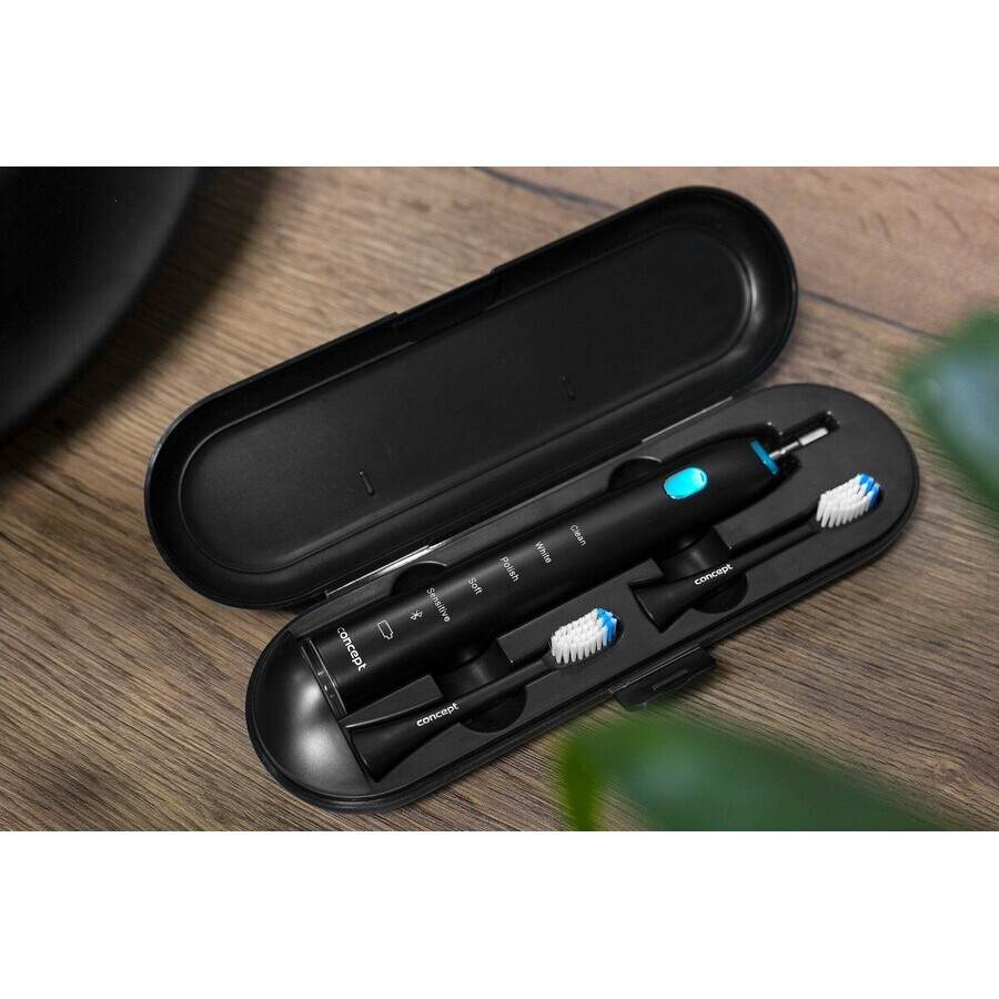 Concept Perfect Smile ZK5001 Brosse à dents sonique avec application et étui de voyage rechargeable