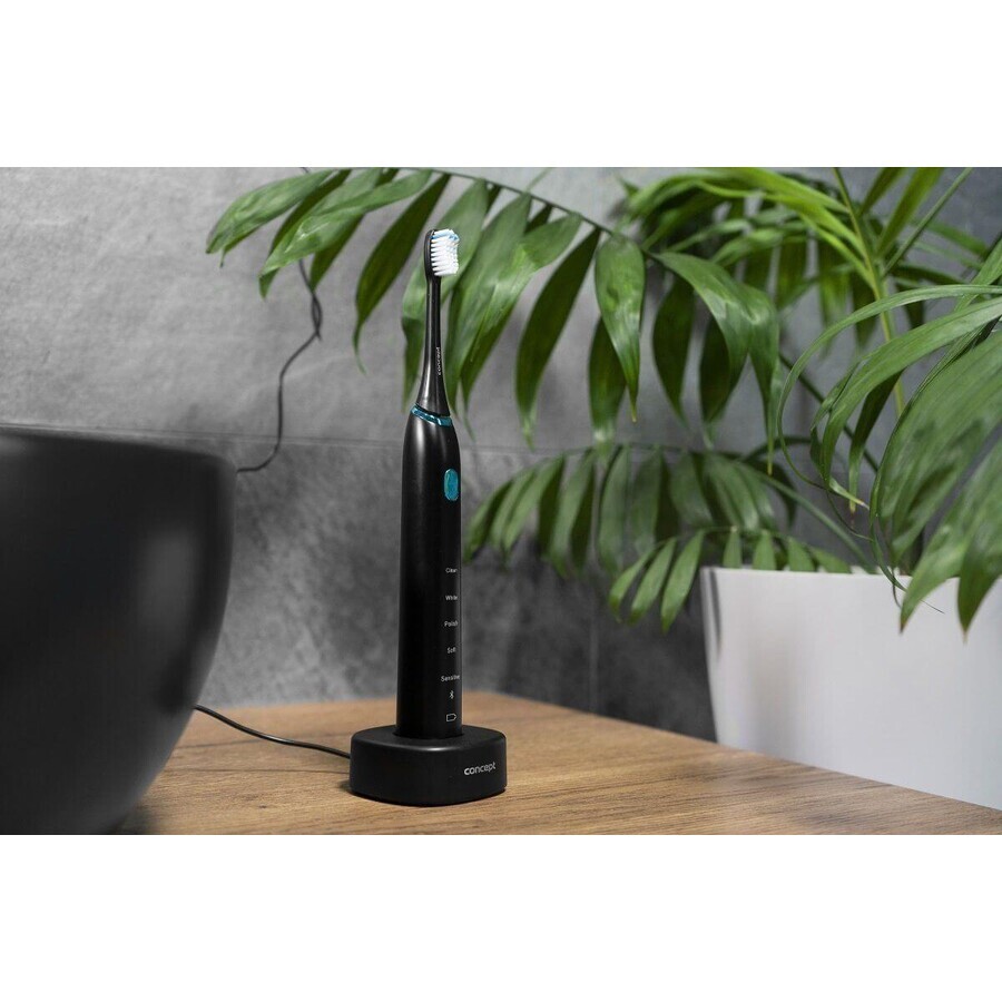 Concept Perfect Smile ZK5001 Brosse à dents sonique avec application et étui de voyage rechargeable