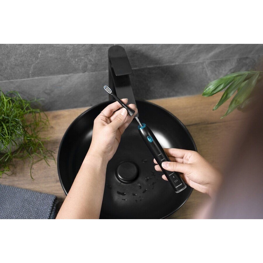 Concept Perfect Smile ZK5001 Brosse à dents sonique avec application et étui de voyage rechargeable