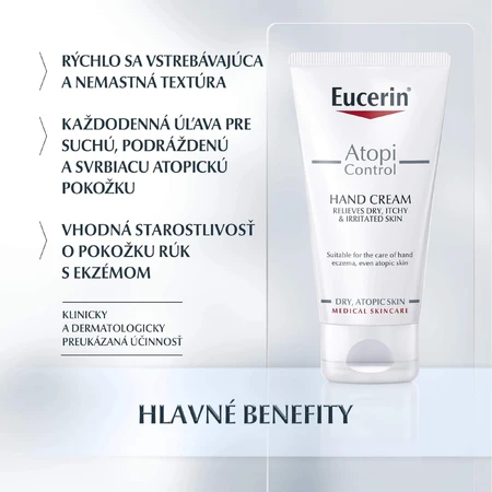 Eucerin AtopiControl Hand Cream 75 ml