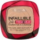 L&#39;Or&#233;al Paris Polvos de Maquillaje Infalibles 24H Fresh Wear 120 Vainilla 9 g