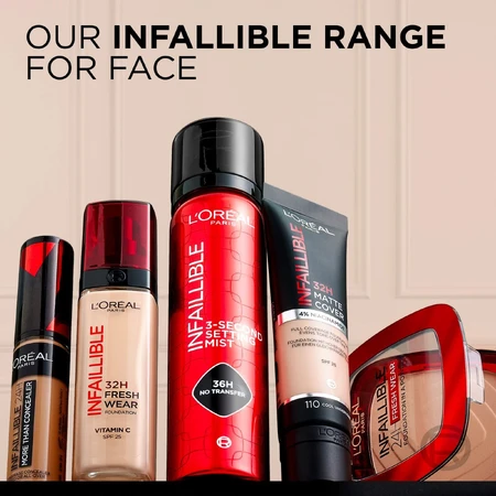 L'Oréal Paris Infaillible 24H Fresh Wear Makeup Powder 120 Vanilla 9 g