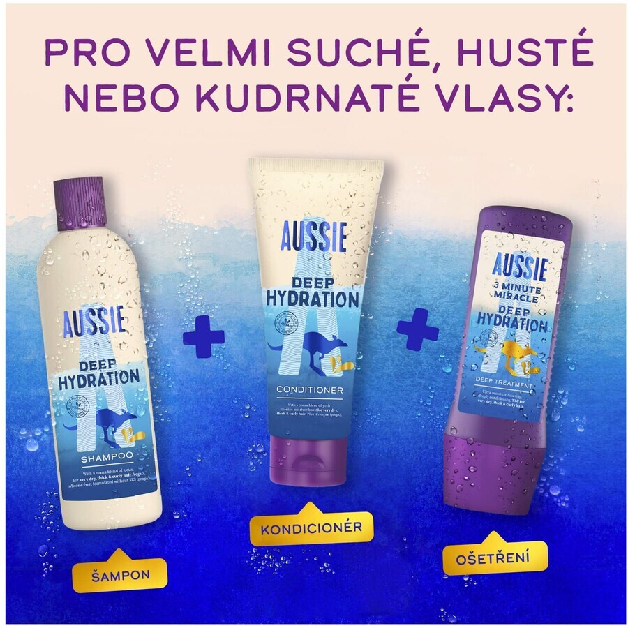 Aussie Deep Moisturising Vegan Hair Conditioner 200 ml