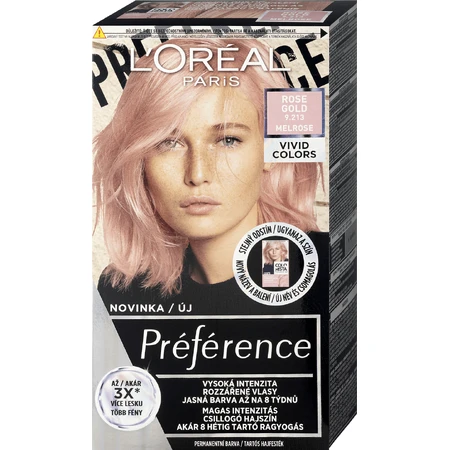 L'Oréal Paris Préférence Vivid Colors coloración permanente 9.213 Melrose 150 ml