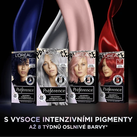 L'Oréal Paris Préférence Vivid Colors coloración permanente 9.213 Melrose 150 ml