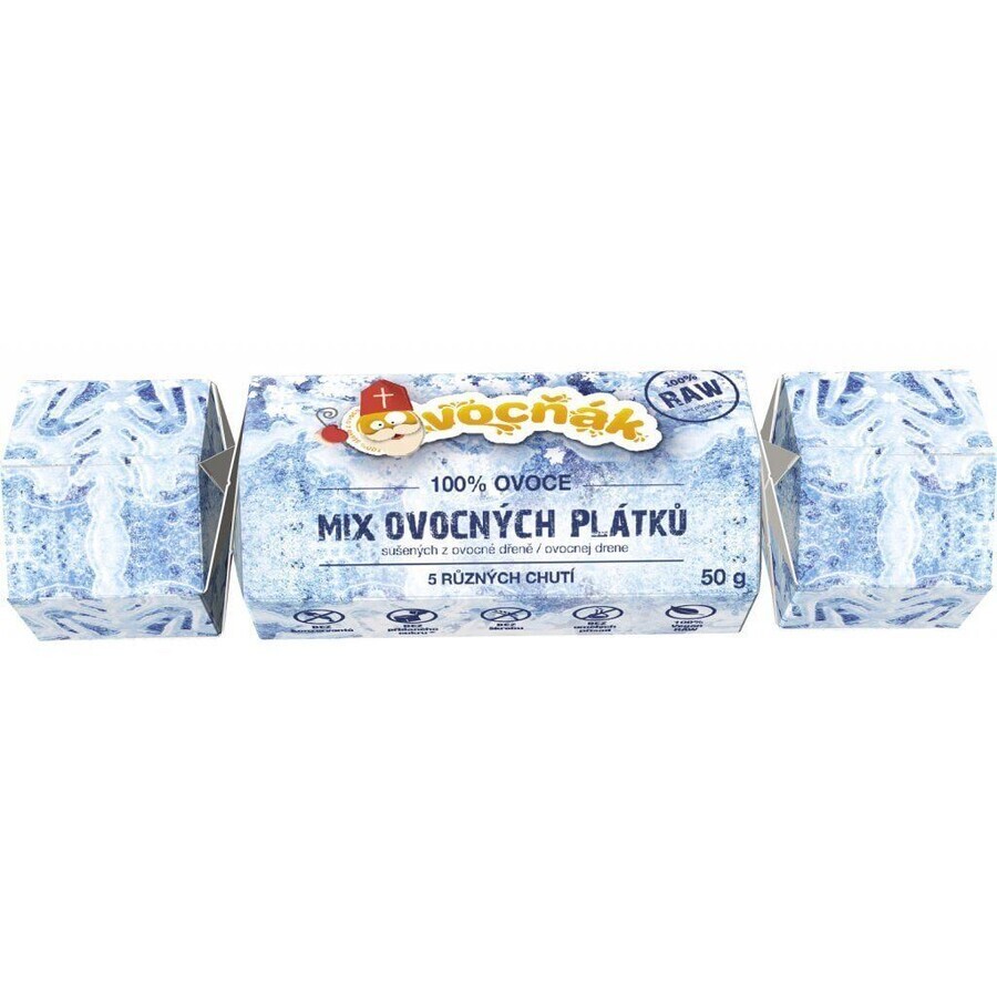 Bonbon tranches de fruits mélangés 50 g