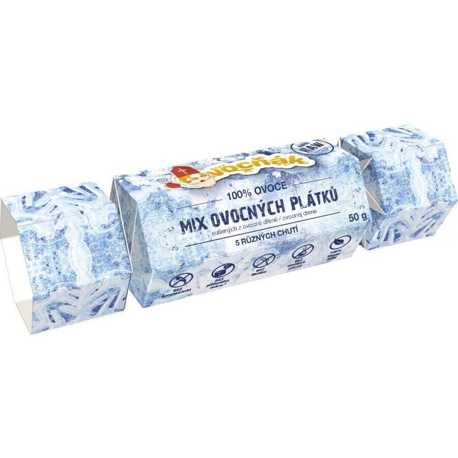 Bonbon tranches de fruits mélangés 50 g