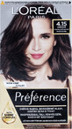 L&#39;Or&#233;al Paris Hair Color R&#233;cital Pr&#233;f&#233;rence 4.15/M1 Caracas