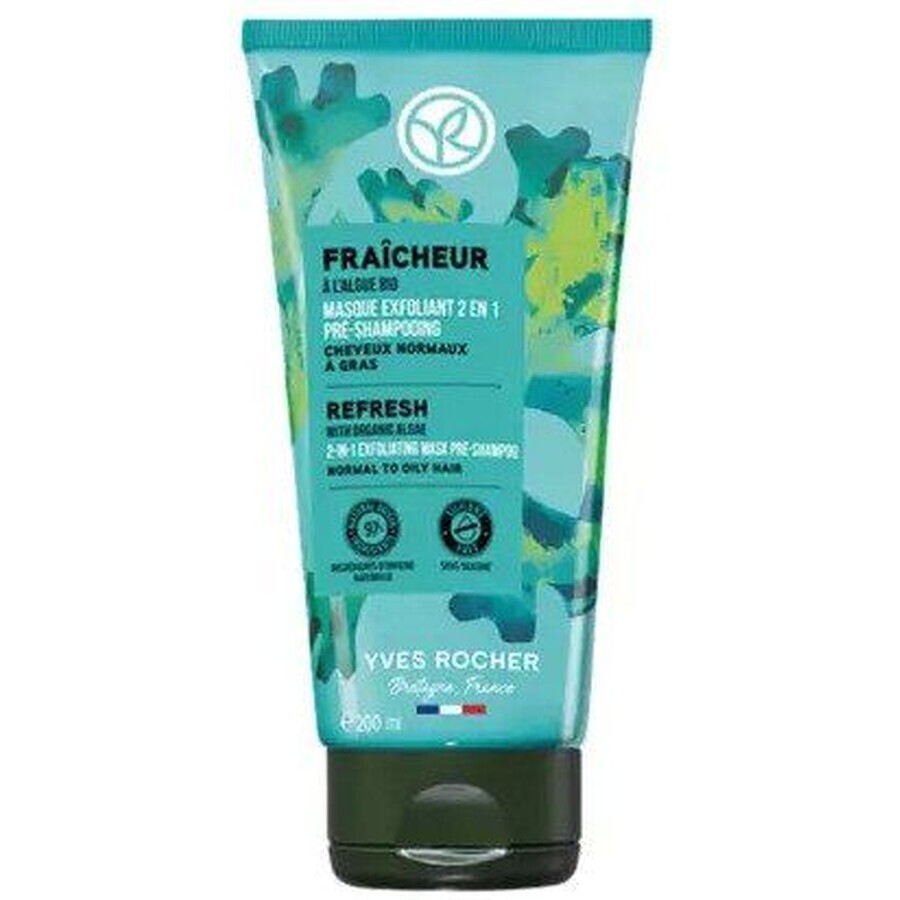 Yves Rocher Detoxifying mask and scrub 2 in 1 200 ml
