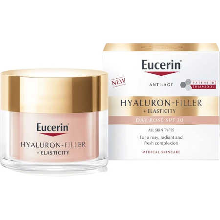 Eucerin Hyaluron-Filler + Rosé Crema de Día Elasticidad FPS30 50 ml