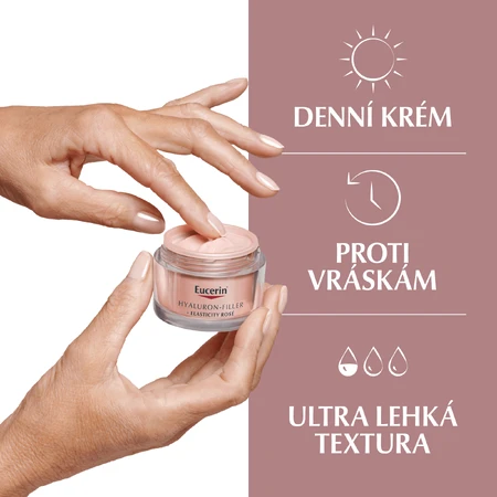 Eucerin Hyaluron-Filler + Rosé Crema de Día Elasticidad FPS30 50 ml