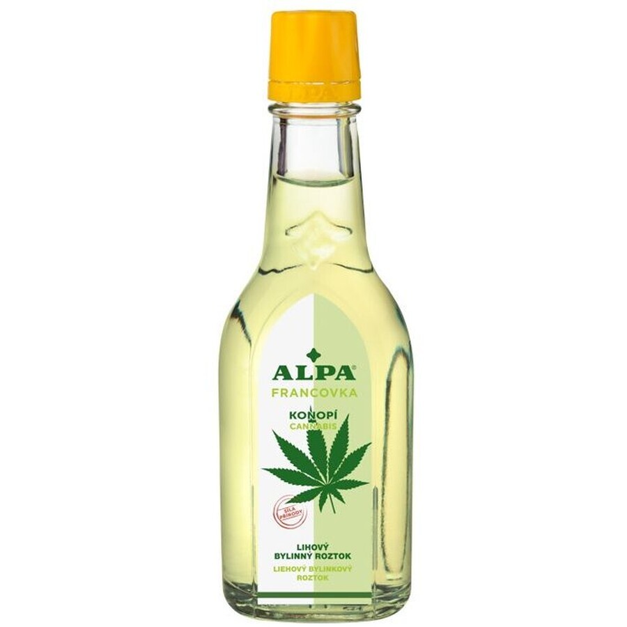 Alpa Francovka alcohol de cannabis solución de alcohol de hierbas 160 ml
