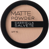 Gabriella Salvete SPF15 Matte Poeder 02, 8 g