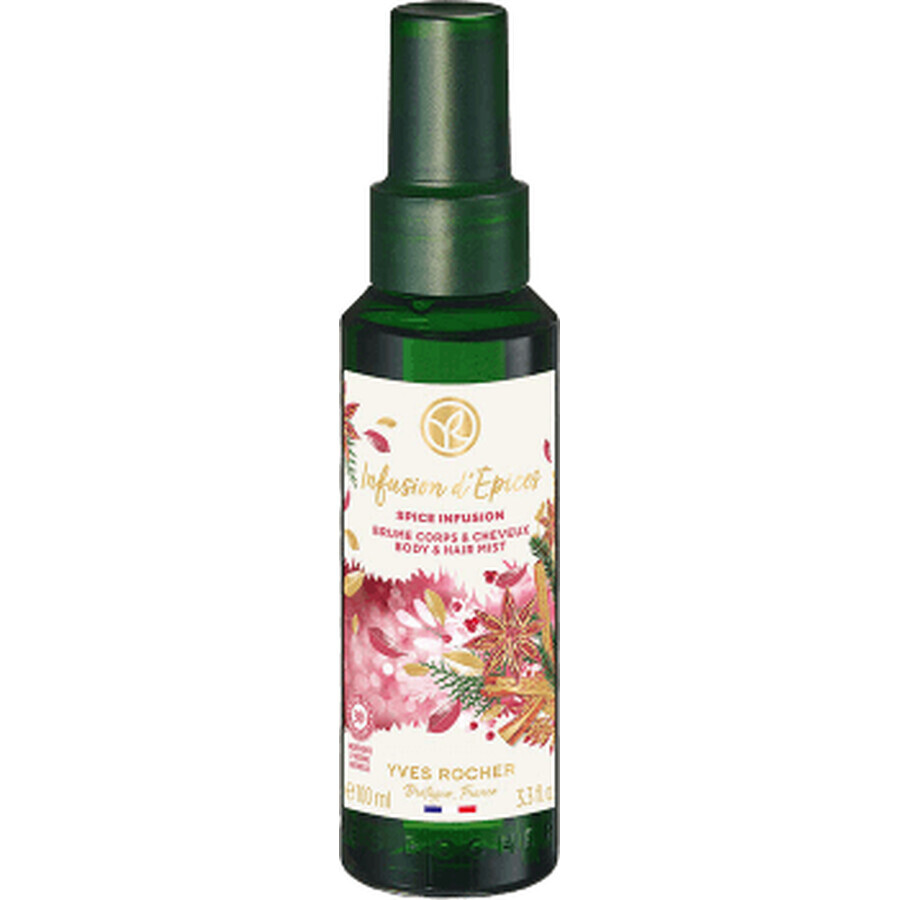 Yves Rocher Christmas Spice Scented Body and Hair Spray 100 ml