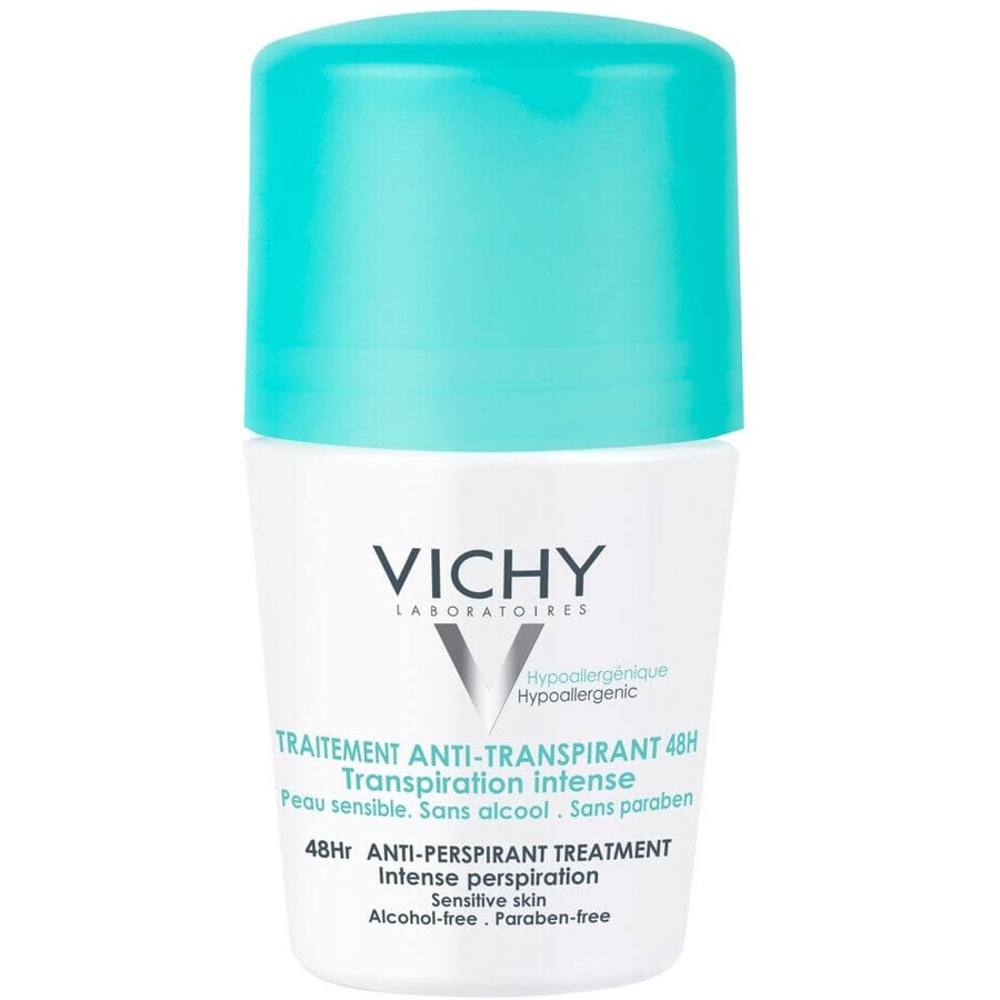 Buy Vichy Deo Antiperspirant Roll-on 48h Intensiv 50 ml Vichy Deo Antiperspirant Roll-on 48h Intensiv 50 ml