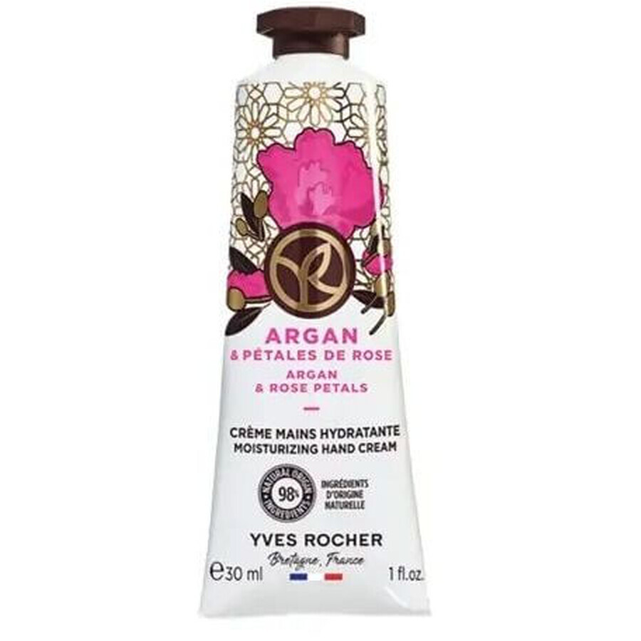 Yves Rocher Argan and Organic Moroccan Rose Argan Hand Cream 30 ml