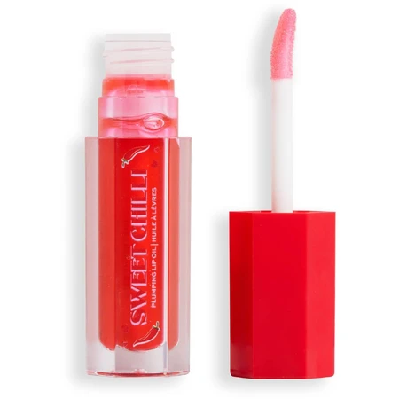 I Heart Revolution Sweet Chilli Revolution Plumping Lip Oil - Red Lip Care 4 ml