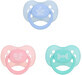 Canpol babies Silicone pacifier with round cherry tip 6-18m, pastel green