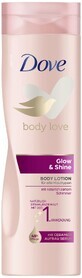 Body Lotion Dove Body love glow &amp; shine 250 ml