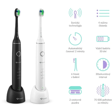 TrueLife SonicBrush Compact Duo Schallbürsten 2 Stück