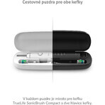 TrueLife SonicBrush Compact Duo Sonische Borstels 2 stuks TrueLife SonicBrush Compact Duo Sonische Borstels 2 stuks